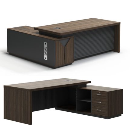 Office Table L Shape KN016-BG-ES dubai sharjah abu dhabi