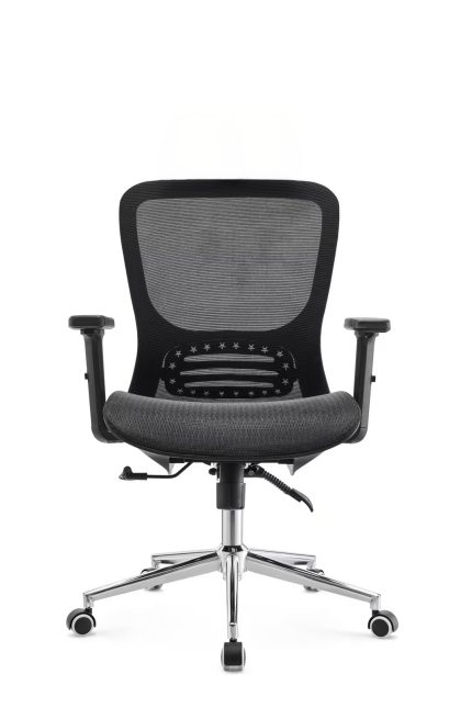 Medium Back Full Mesh Chair Styro MB-BLK dubai sharjah abu dhabi