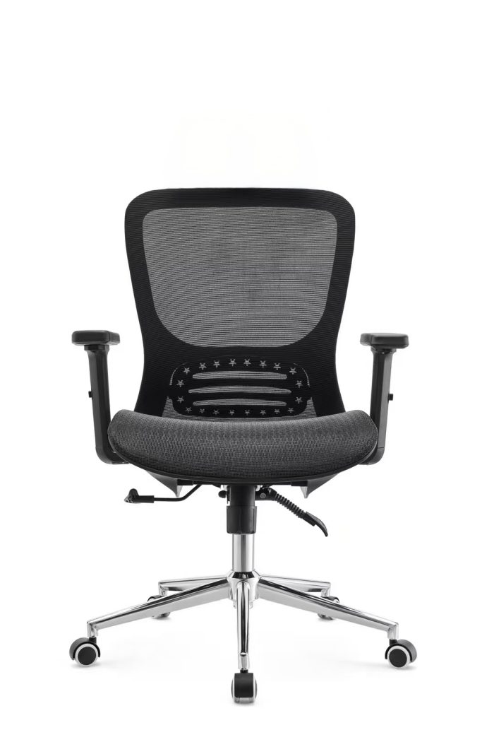 Medium Back Full Mesh Chair Styro MB-BLK dubai sharjah abu dhabi