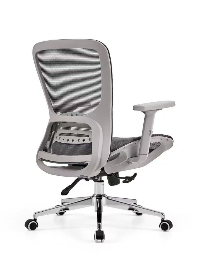 Medium Back Full Mesh Chair Model Styro MB-GRY - Image 3