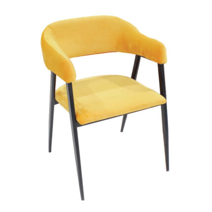 Fully Covered Arm Chair Yellow Customize Dubai Sharjah Abu Dhabi
