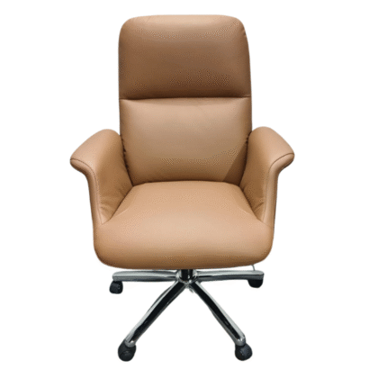 OC-95B Medium Back Office Chair - Leather dubai sharjah abu dhabi