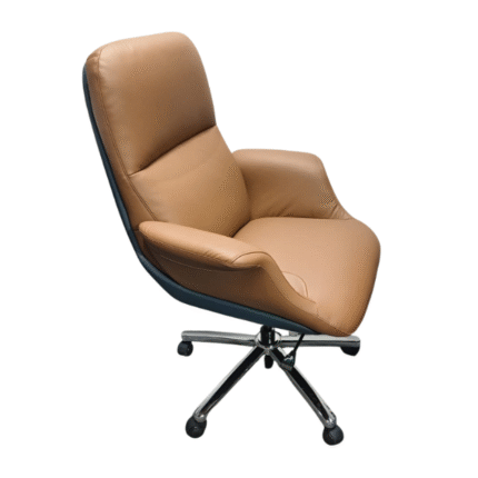 OC-95B Medium Back Office Chair - Leather dubai sharjah abu dhabi
